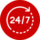 Red 24 icon